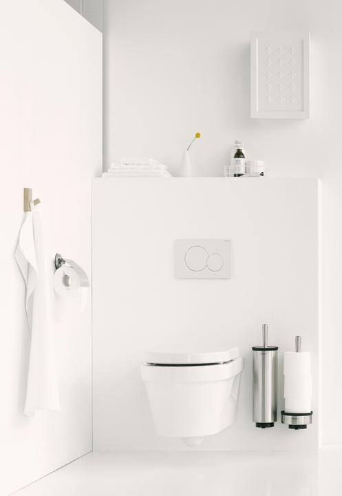 Actual product image Brabantia 427626 Toilet roll holder wall mounted stainless steel