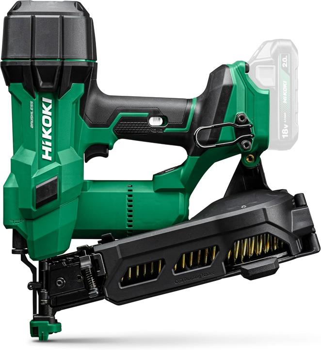 Hikoki NV1845DAW6Z Kabelloser Trommelnagler 18V 22-45mm ohne Akku und Ladegerät im HSC IV Koffer (Nail gun)
