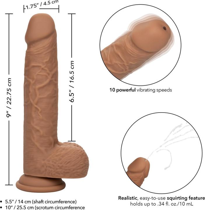 Image du produit CalExotics Squirting Fuck Stick™ - Brown