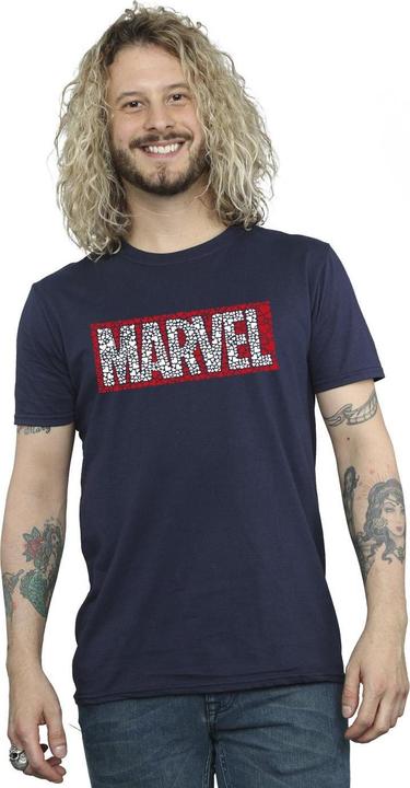 Actual product image Mens Comics Hearts Logo T-Shirt (M)