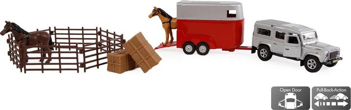 Immagine prodotto NoName Land Rover con rimorchio per cavalli