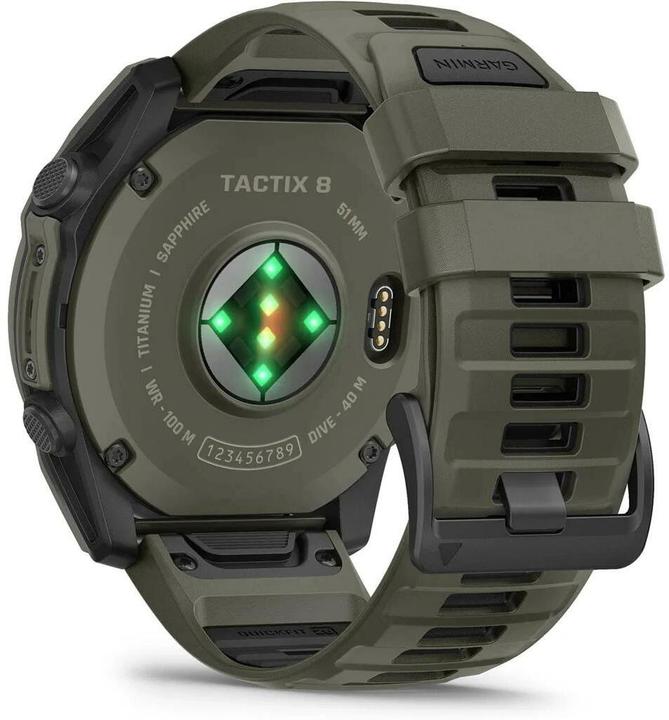 Produktbild Garmin Tactix 8 51 mm, AMOLED, Cerakote (51 mm)