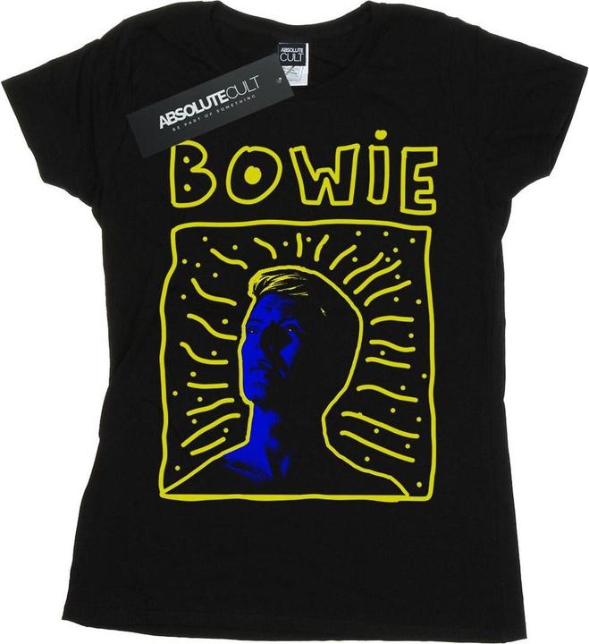 Actual product image David Bowie Womens/Ladies 90s Frame Cotton T-Shirt (L)