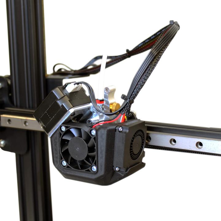Actual product image MicroSwiss Micro Swiss NG™ Direct Drive Extruder for Creality CR-10 / Ender 3 Printers (Linear Rail Edition)