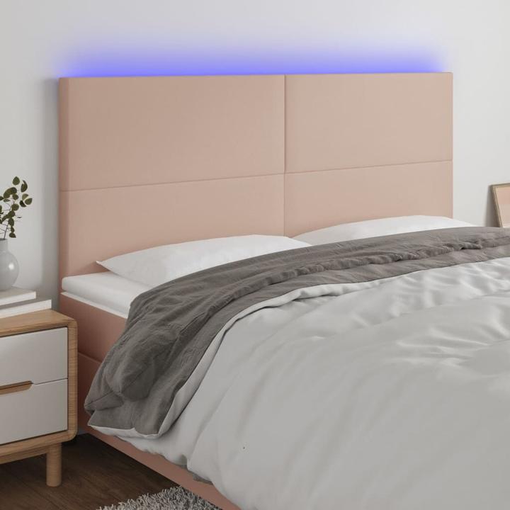 Actual product image vidaXL LED Kopfteil (200 x 5 x 128 cm)