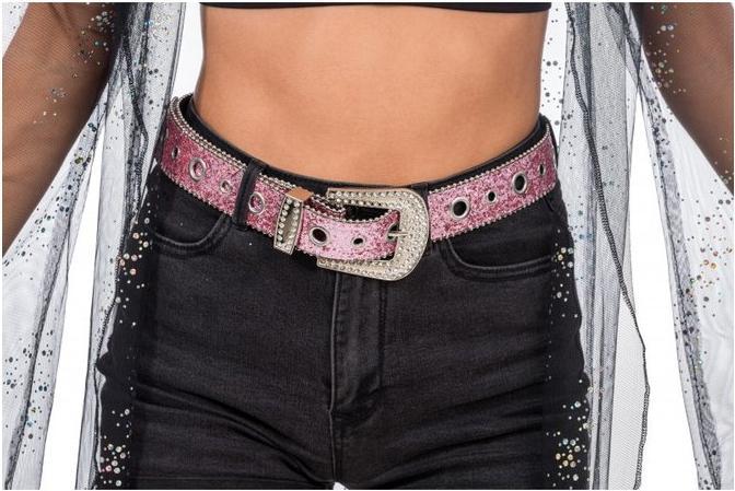 Produktbild Chaks Glitzer Gürtel: Pink
