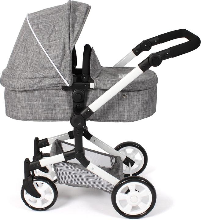 Actual product image Bayer Chic 2000 2in1 Combi Doll Pram Linus Jeans