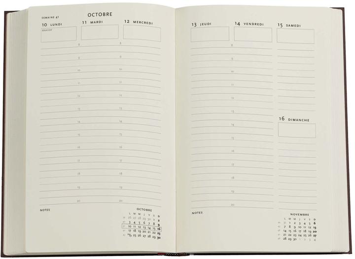 Immagine prodotto Paperblanks PAPERBLAN Agenda Morisot Maxi 25/26 DF0874-4 1W/2S 13M FR VER HC 13.5x21cm (Maxi, 1 settimana / 2 pagine)