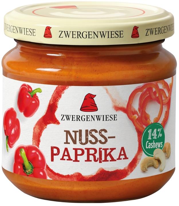 Zwergenwiese Pâte à tartiner aux noix et au poivron (pot) /glf/hf (200 g)