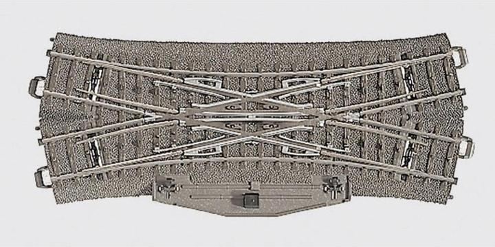 Märklin Voie H0 C (avec ballast) 24624 (Piste H0)