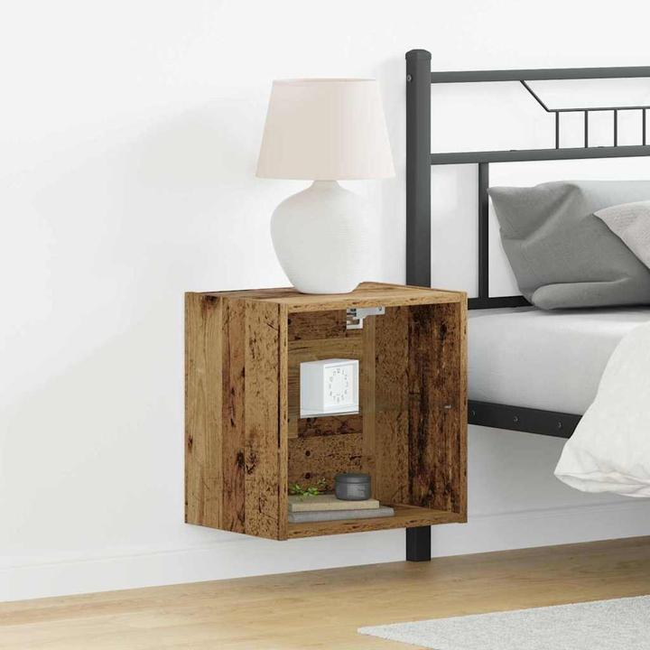 Produktbild vidaXL Schwebendes Regal (28.50 x 40 x 40 cm)