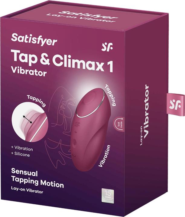 Actual product image Satisfyer Tap & Climax 1