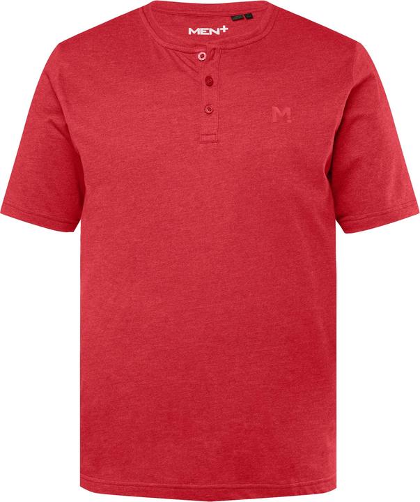 Produktbild Men+ Henley, Basic, Halbarm, Rundhals (XXL)