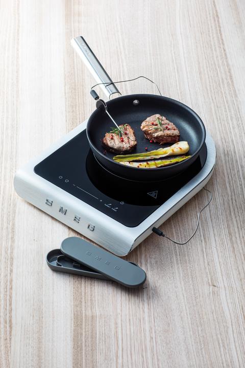 Actual product image Smeg PIC01WHMEU Table-top induction hob, white, aluminium