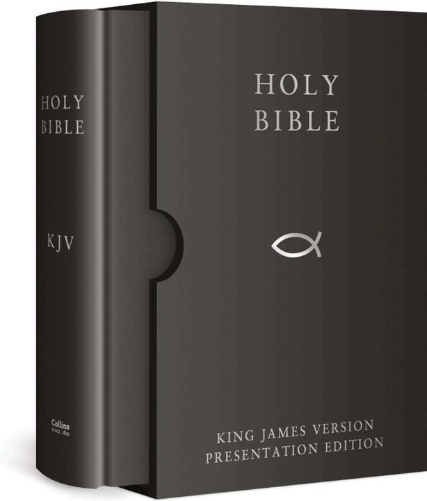 Immagine prodotto Holy Bible: King James Version (KJV) Black Presentation Edit (Inglese, Bibbie Collins KJV, 2016)