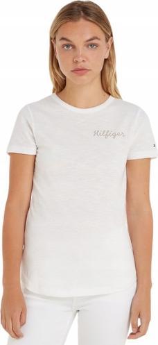 Produktbild Tommy Hilfiger Damen T-Shirt Slim Gold (L)