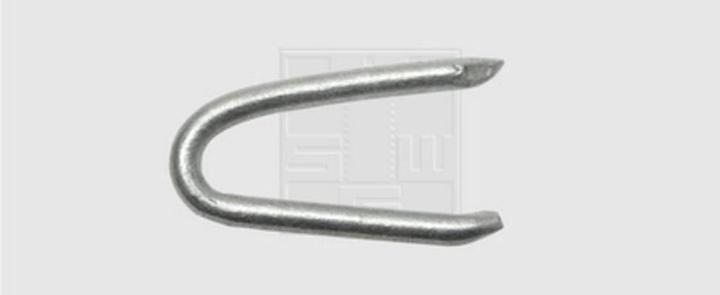 Actual product image SWG Staples 20 X 20 hot-dip galvanised steel (1 Piece, 20 mm)