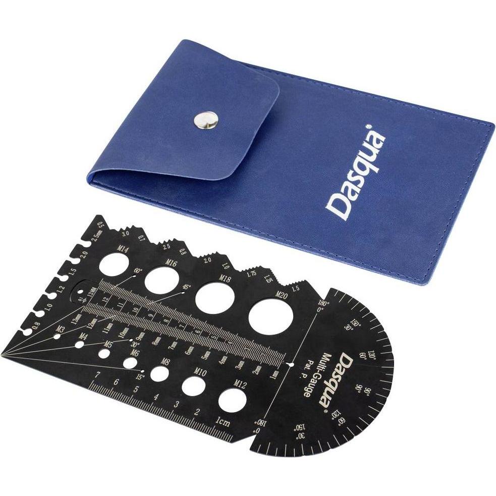 Thumbnail - Dasqua, Messlehre, 8511-0060 Schrauben- und Gewindeschablone