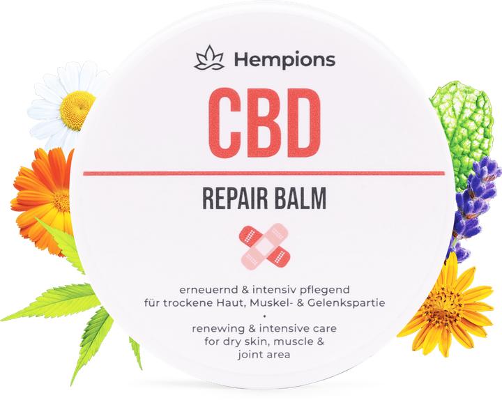 Immagine prodotto Hempions Balsamo riparatore al CBD (Crema corpo, 50 ml)