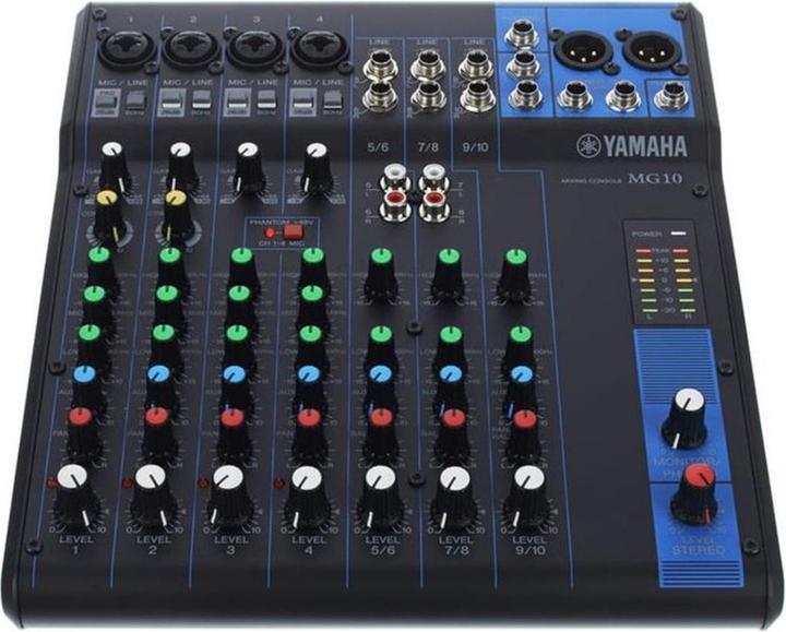 Image du produit Yamaha MG10 (Studio et mixeur live, Clubmixer)