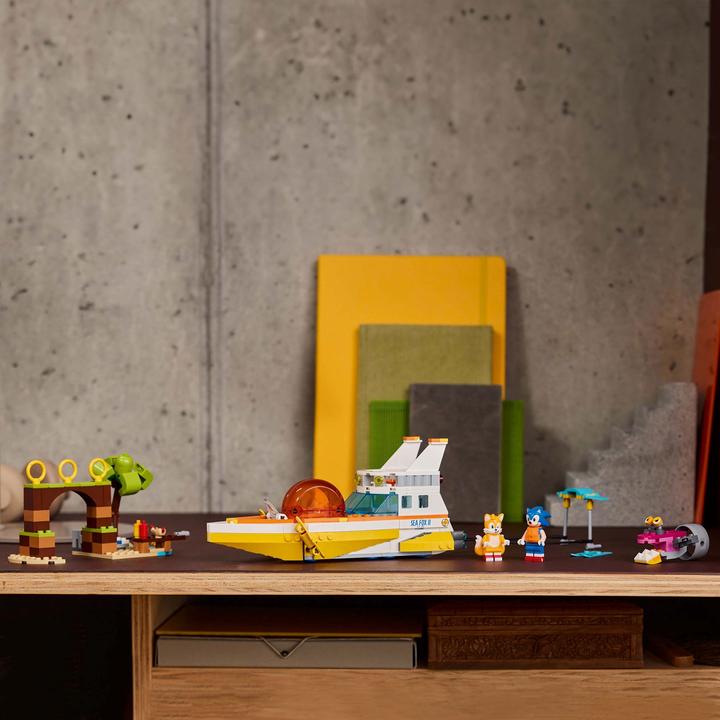 Produktbild LEGO Tails’ Abenteuerboot (76997, LEGO Sonic)