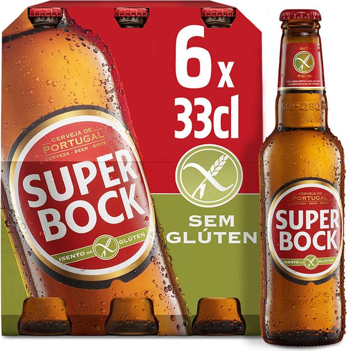 Super Bock Sem Gluten 6x33cl (6 x 33 cl)