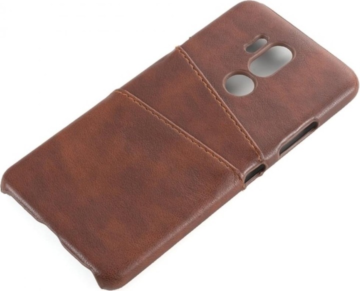 Produktbild Screenguard LG G7 ThinQ CardCaddy Leder Backcase mit Kartenfächern (LG G7 ThinQ)