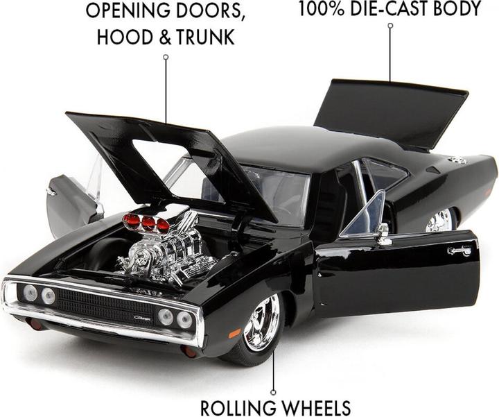 Image du produit Jada Fast & Furious 1970 Dodge Charger 1:24