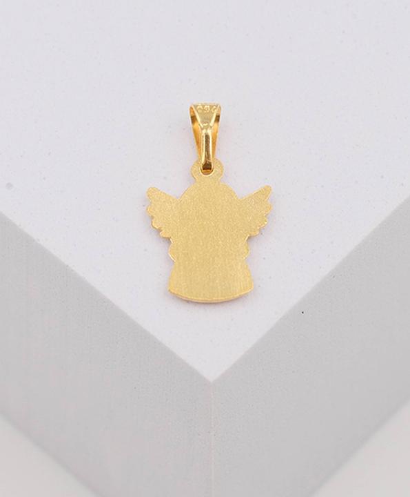 Immagine prodotto Muau Ciondolo angelo in oro giallo 750, 20x12 mm (Oro giallo 750/18 carati)