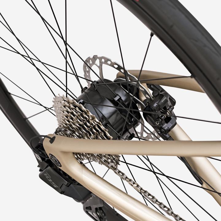 Produktbild Van rysel E-Rennrad Carbon E-EDR CF Mahle X20 Shimano 105 Di2 beige