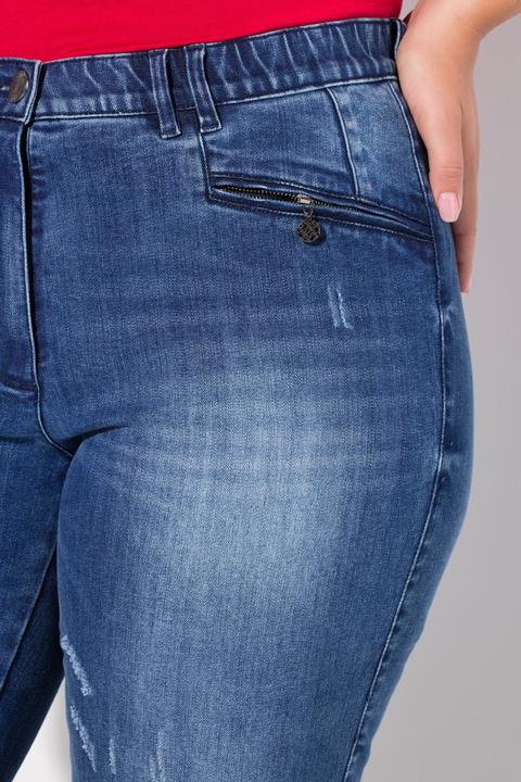 Produktbild Ulla Popken Jeans Mony, Vintage Look, konisches Bein, Stretch (54)