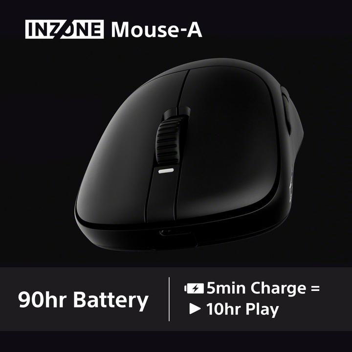 Produktbild Sony Inzone Mouse-A (Kabellos, Kabelgebunden)