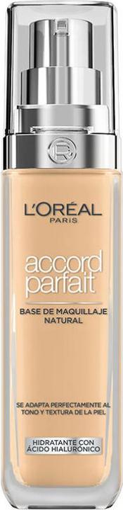Actual product image L'Oréal Paris ACCORD PARFAIT foundation hyaluronic acid #4.D/W 30 ml
