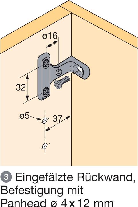 Immagine prodotto Hettich Rv 7-D (1 pz.)
