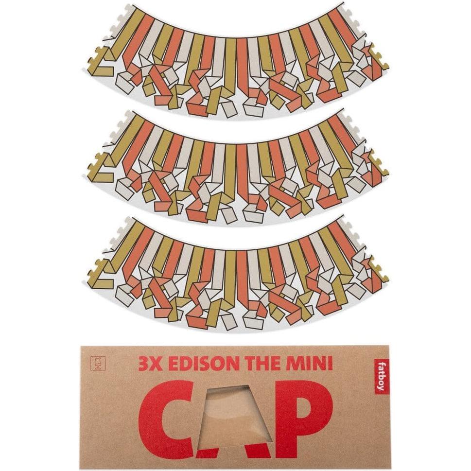 Thumbnail - Fatboy, Tischlampe, Mini CapSet Serpetine gold honey(3 pcs)