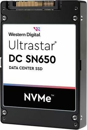 Image du produit WD Ultrastar DC SN650 15.36TB NVMe 1DW/D (15360 Go, 2.5")