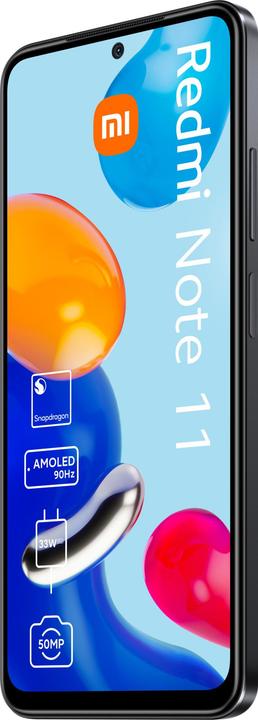 Image du produit Xiaomi Redmi Note 11 (128 Go, Gris graphite, 6.43", Double SIM, 4G)