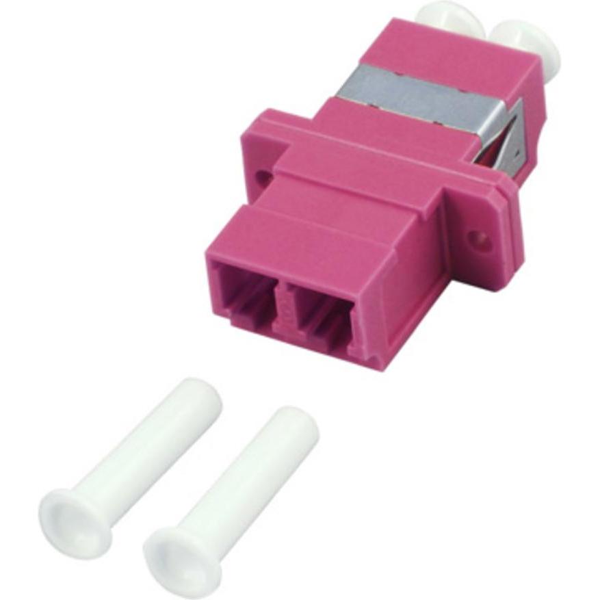 Dönges LWL-Kupplung MM, LC/LCdx OM4, Kunststoff/Keramik, rosa (Netzwerk Kupplung), Netzwerk Zubehör