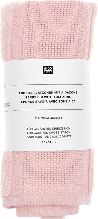 Produktbild Rico Design Lätzchen Rosa, 30 x 34 cm