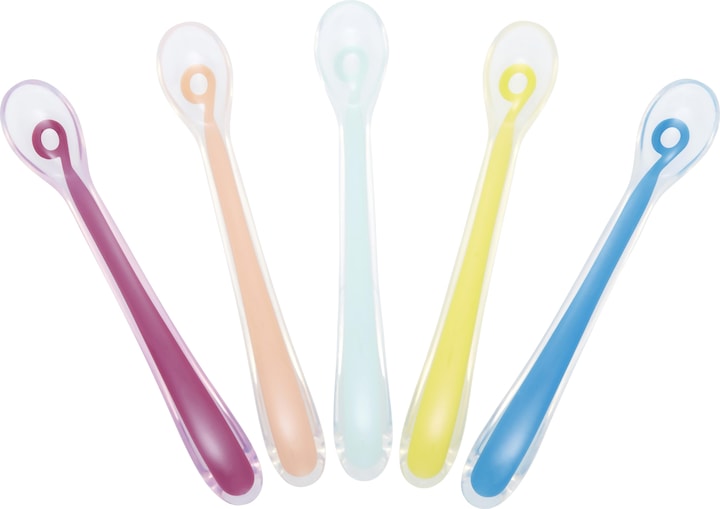 Actual product image Babymoov Silicone spoon set