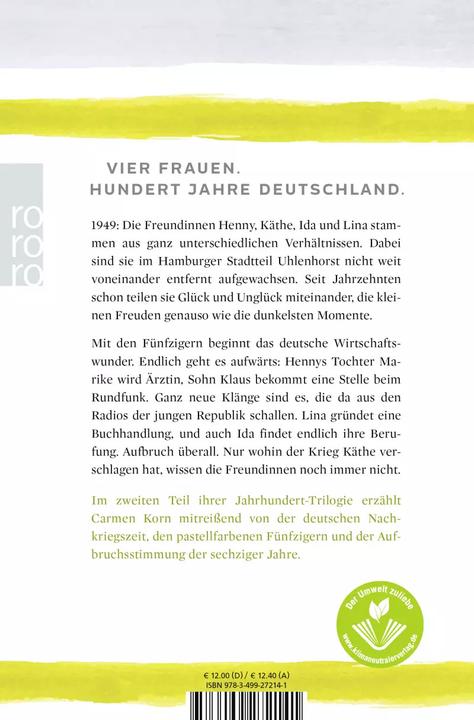 Produktbild Zeiten des Aufbruchs (Deutsch, Carmen Korn, 2018)