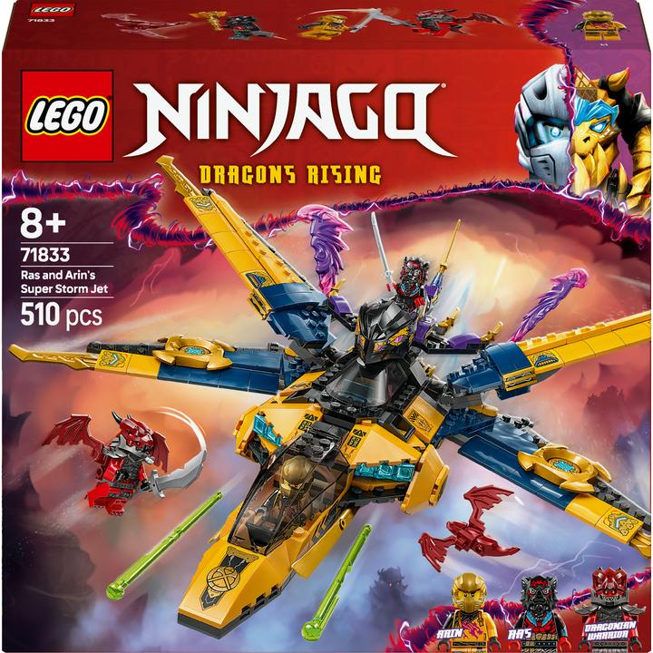 Actual product image LEGO Ras und Arins Super-Sturmflieger (71833, LEGO Ninjago)