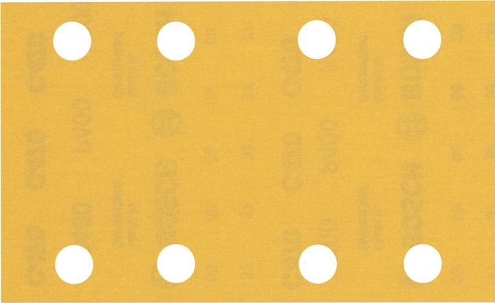 Produktbild Bosch Professional Zubehör EXPERT C470 Schleifpapier mit 8 Löchern für Schwingschleifer, 80 x 133 mm, G 400, 10-tlg. (400)