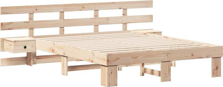 Produktbild vidaXL Plattformbett (160 x 200 cm)