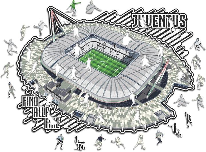 Image du produit Iconic Juventus FC - Allianz Stadium - puzzle en bois taille L (500 pièces) (500 pièces)