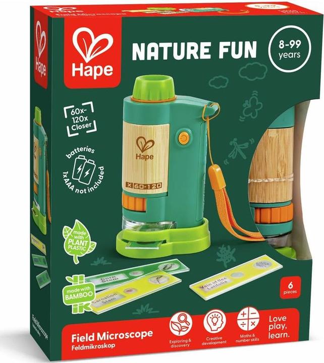 Actual product image Hape Portable microscope