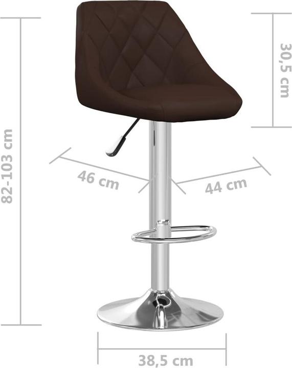 Produktbild vidaXL Barhocker