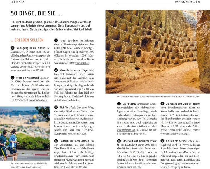 Produktbild on tour Reiseführer Israel (Deutsch, Carolin Lauer, 2019)