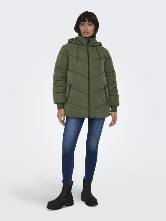 Produktbild Only Kapuze Steppjacke Steppmantel (XL)