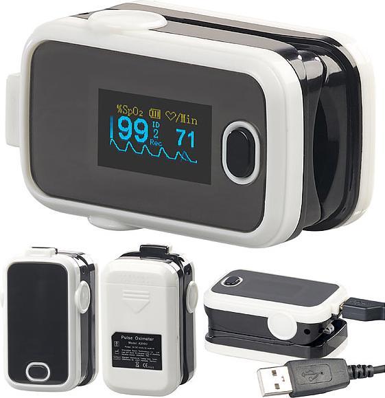 Produktbild Newgen medicals Finger-Pulsoximeter